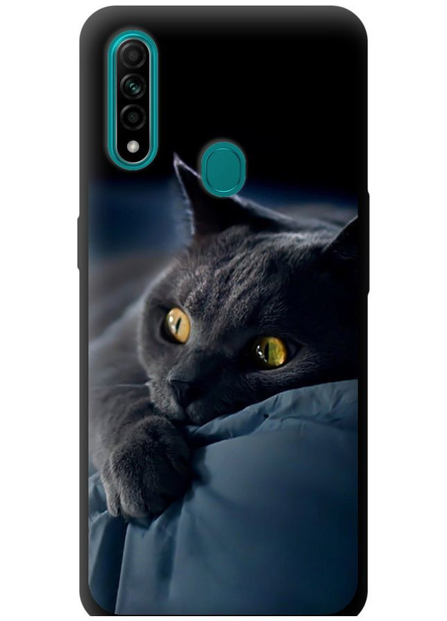 TPU чехол 'Дымчатый кот' для Endorphone oppo a31 (292012451)