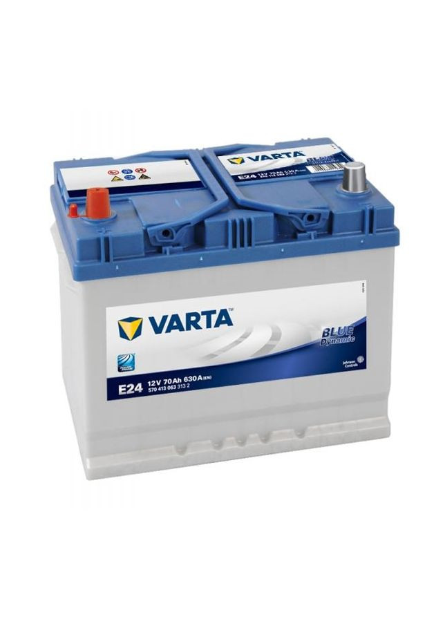 Автомобільний акумулятор Blue Dynamic E24 6СТ-70Ah Аз ASIA 630A (EN) 570413063 Varta (349807546)