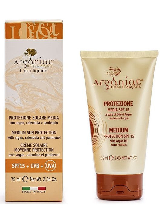 Солнцезащитный крем с аргановым маслом i Solari SPF 15 150ml (1261010-401404) Arganiae (368629760)
