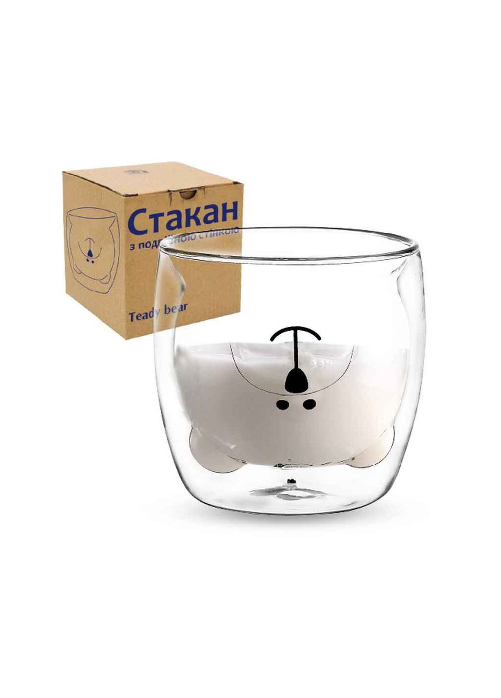 Стакан с двойной стенкой Teady bear 300мл 202-40 SNT (362715223)
