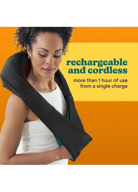 Масажер для шиї та плечей Shiatsu + Heat Rozia (363831955)