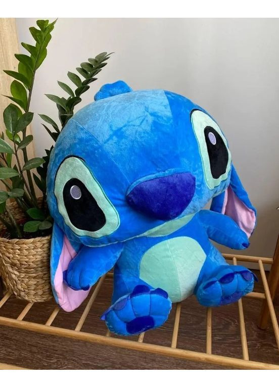 Плюшевая игрушка Стич персонаж мультфильма мягкий гипоаллергенный плюш 65 см (2104618957) No Brand (373220760)