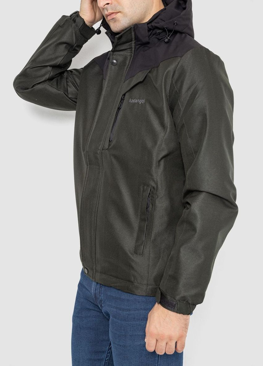 Оливкова (хакі) демісезонна куртка чоловіча демісезонна 214r2012-1 Ager Куртка