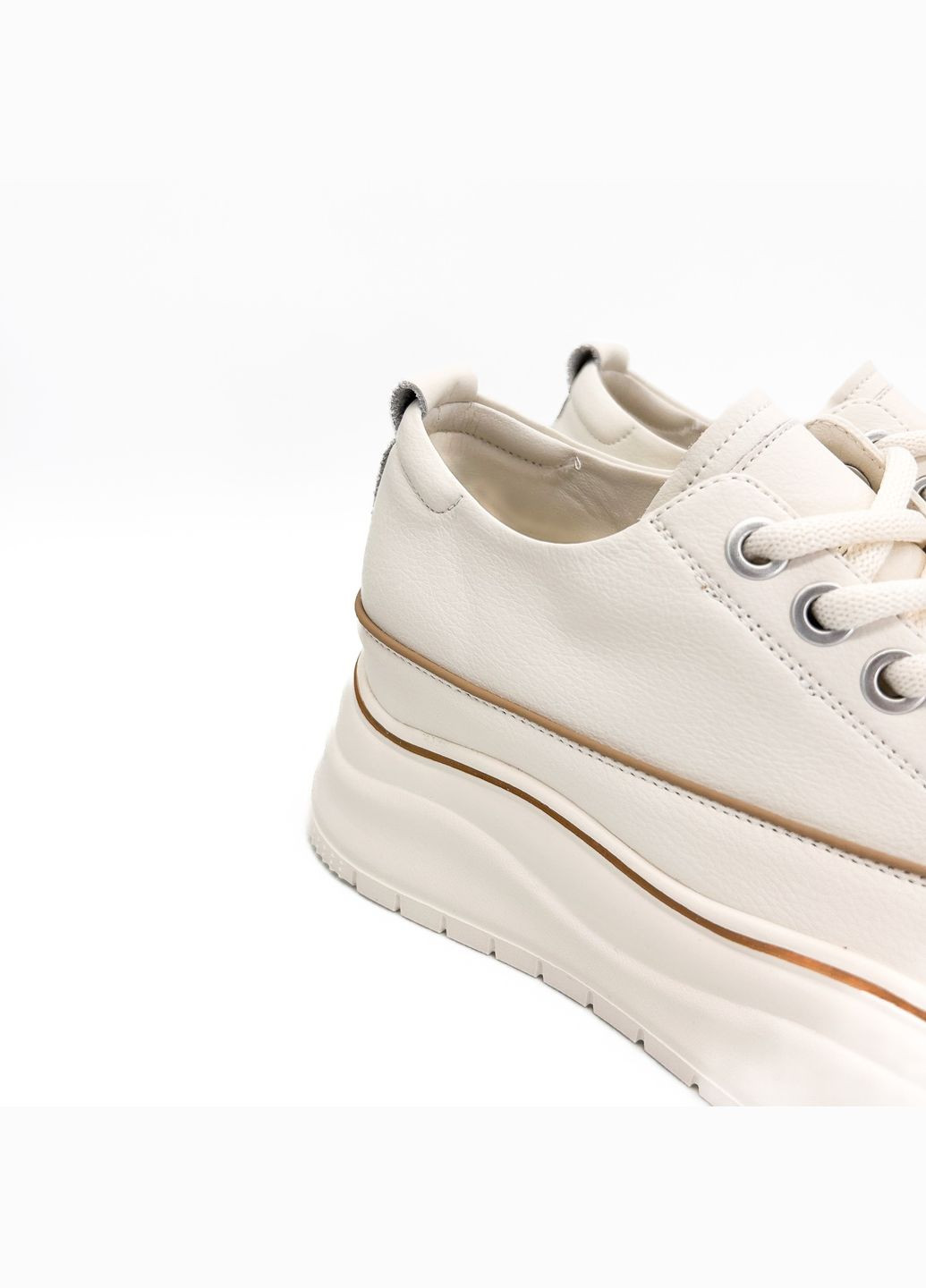 Белые кеды (р) кожа 0-1-1-1613-6 Ribbica