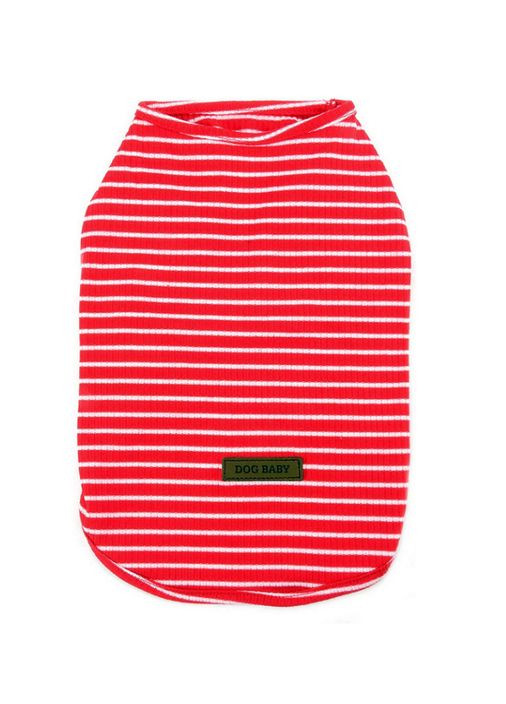 Костюм (футболка) для собак и кошек в полоску, размер L, No Brand (368710425)
