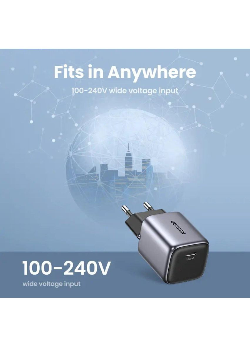 Зарядное устройство для CD318 Nexode mini 20W Charger EU (UGR-90664) Ugreen (369472894)