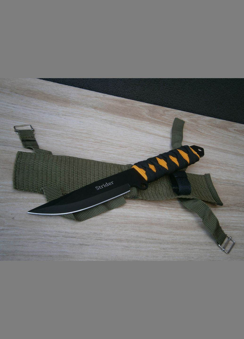 Ніж АХ-445 паракорд склобій 24 см Brawning (302450625)