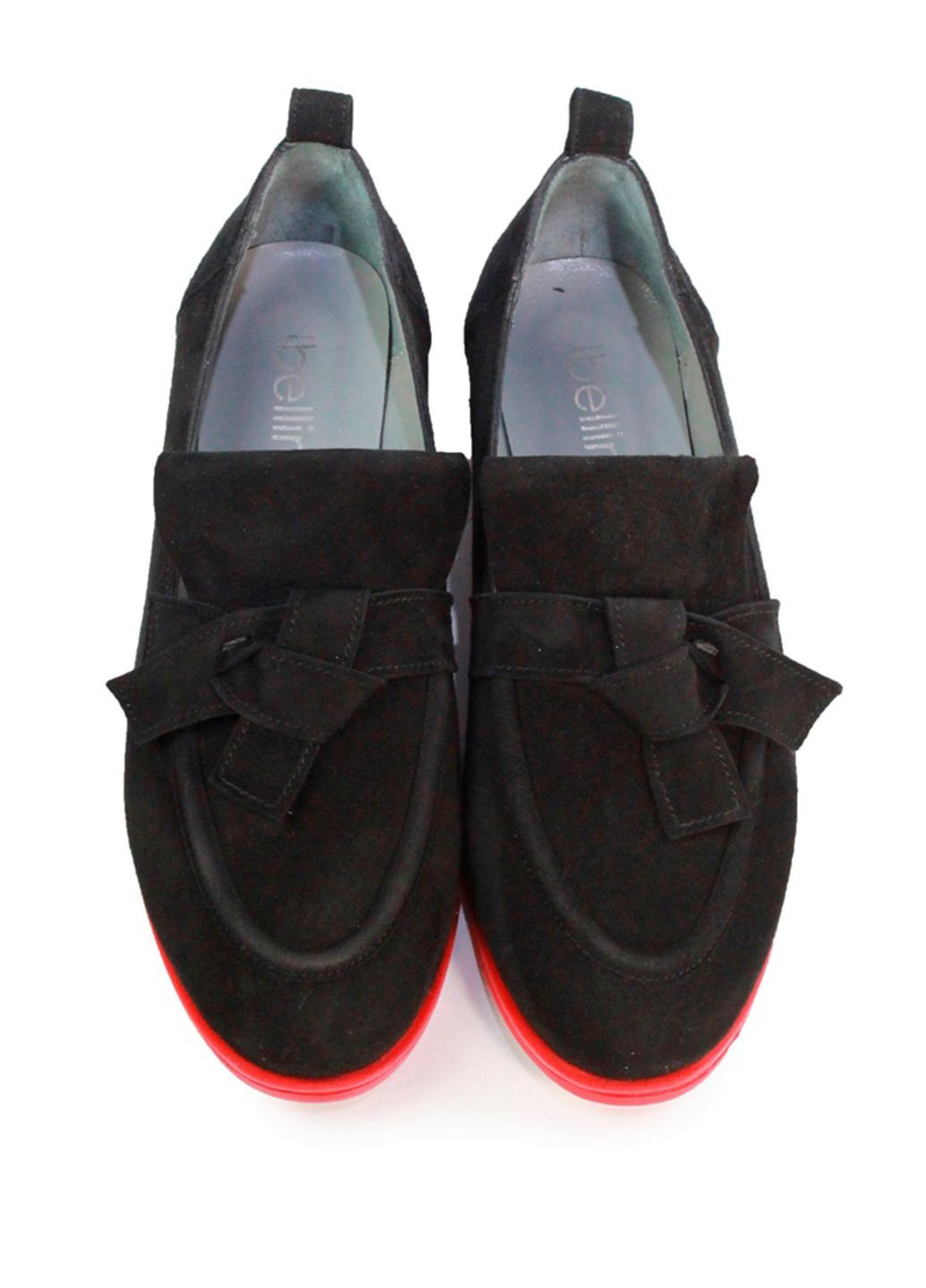 It-Girl Замшевые лоферы лоферы черный з натуральная замша, — демисезон (350874636)