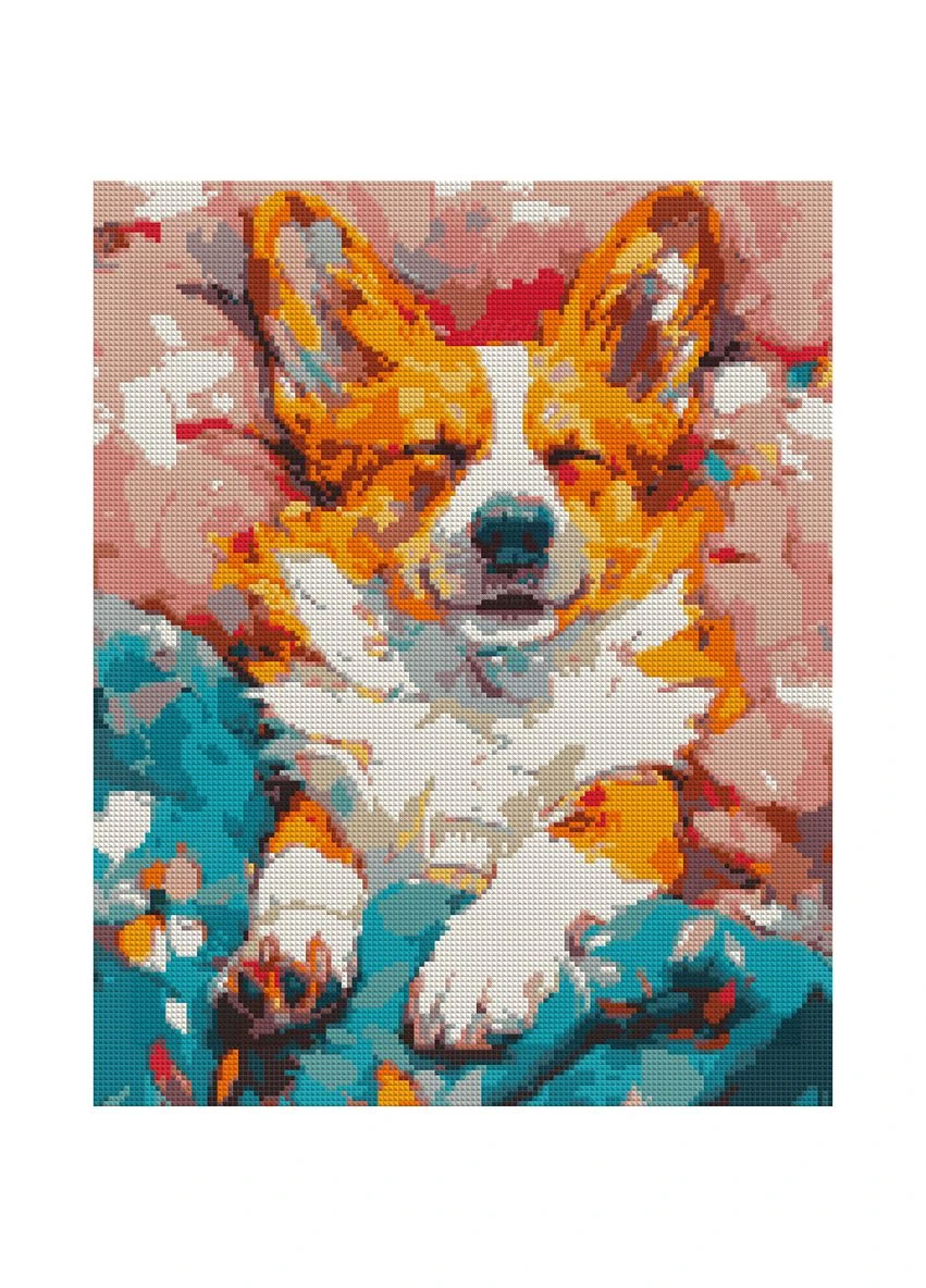 Алмазна мозаїка " " /956046/ "Улюблений коргі", 40*50см Santi (392417854)