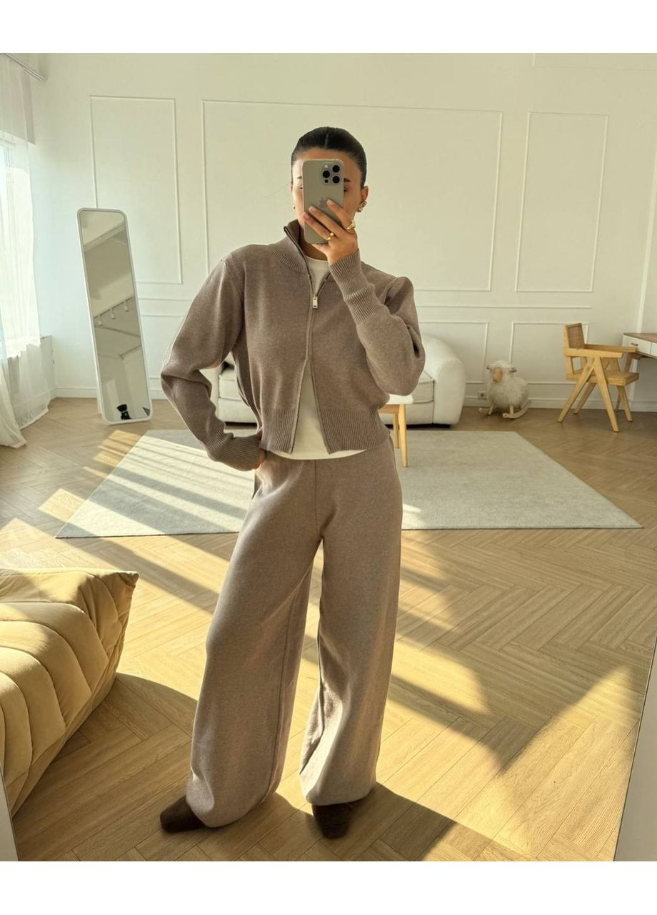 Костюм (кофта, штани), колір Бежевий Fashion (361668152)