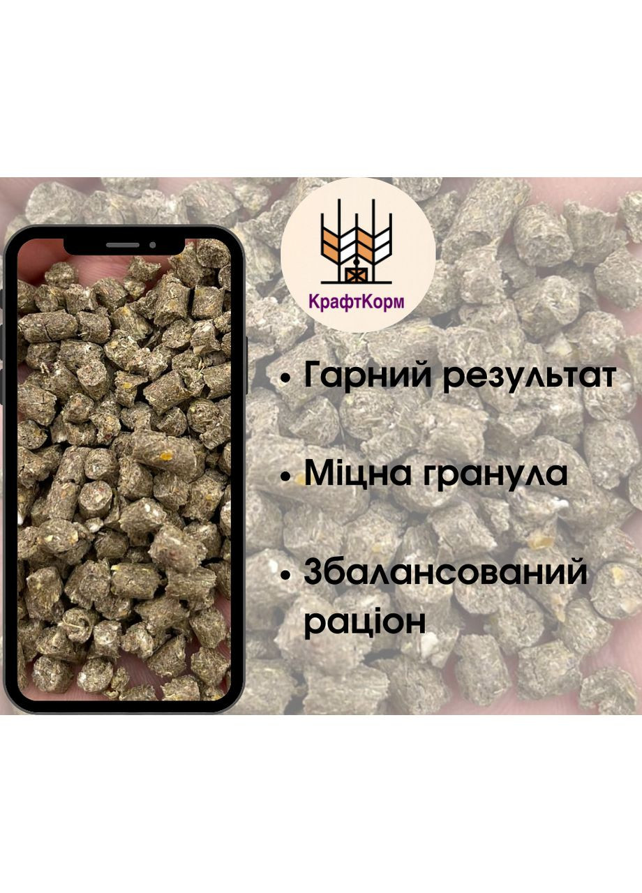 Комбикорм Гровер для Бройлеров (от 21 - 40 дней) 10 кг No Brand (364908871)