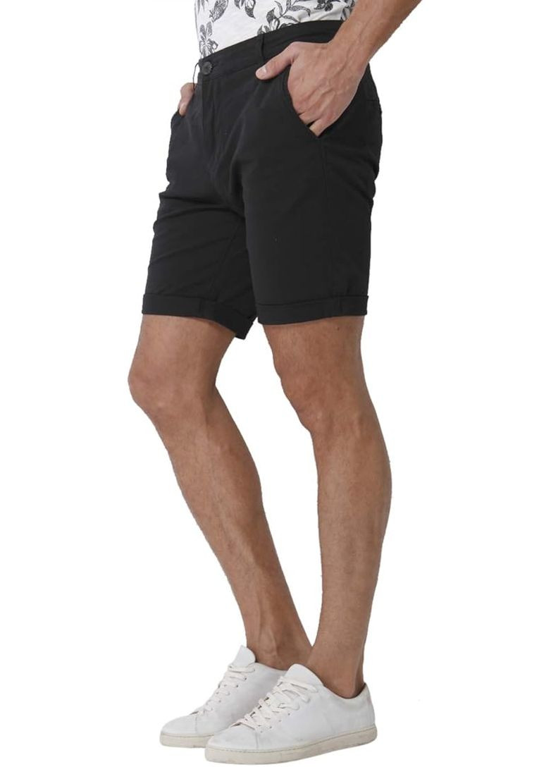 Мужские шорты черные SHPARIS BLACK ST SHORTS S Selected Homme (329418445)
