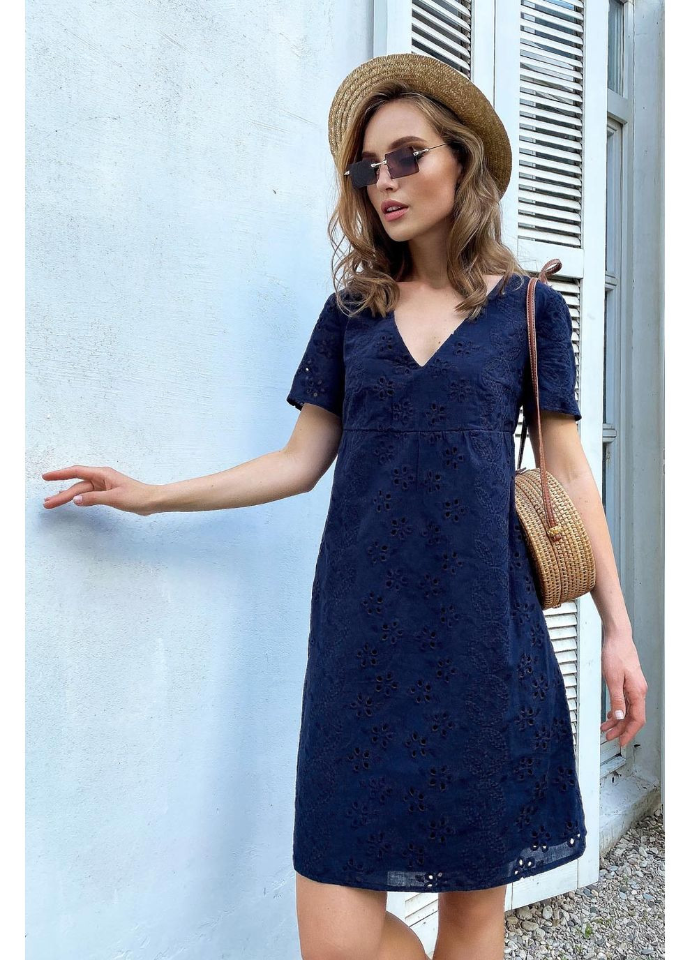 Синее платье 1771.4701 Seventeen