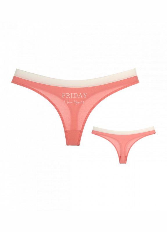 Женские стринги с принтом Tuesday Donella З еластичним поясом (313111094)