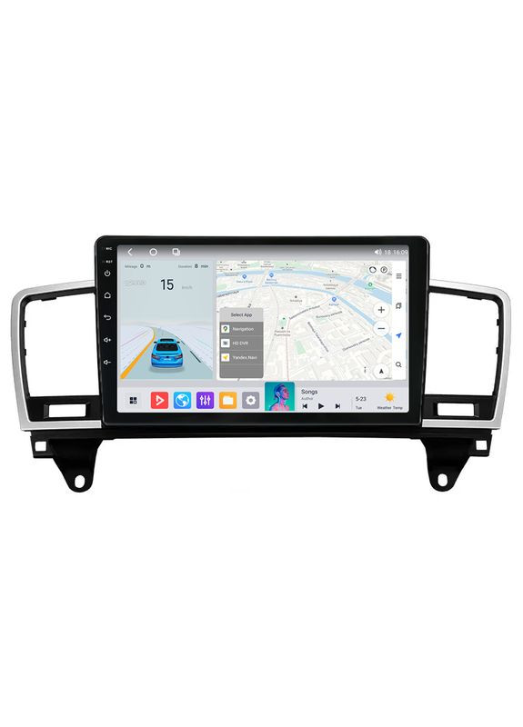 Штатная магнитола Mekede MN Mercedes-Benz ML W166 (2011-2015) IPS (369239589)