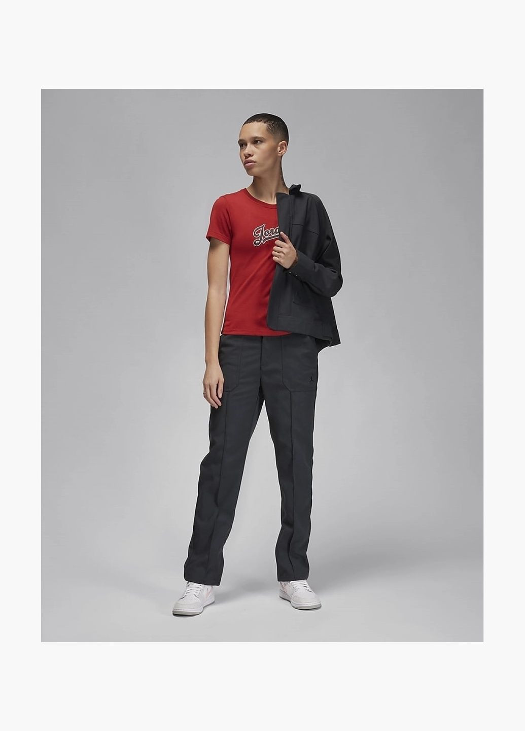 Женская футболка T-Shirt Red FN5389-615 Air Jordan - (326783956)