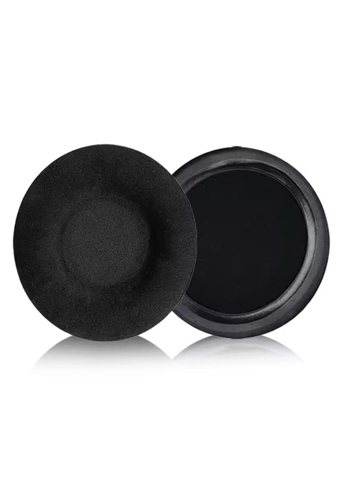 Амбушюры велюровые универсальные для наушников 85мм, 8.5см black черные No Brand (365777370)