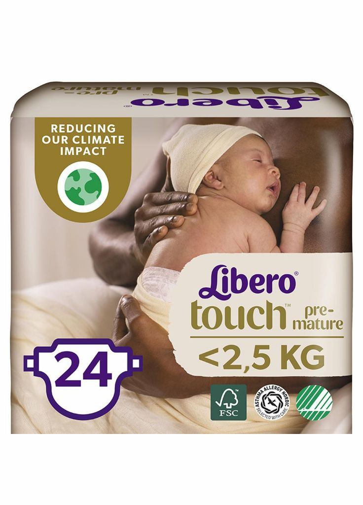 Підгузки Libero touch prema от 0 до 2.5 кг 24 шт (268140748)