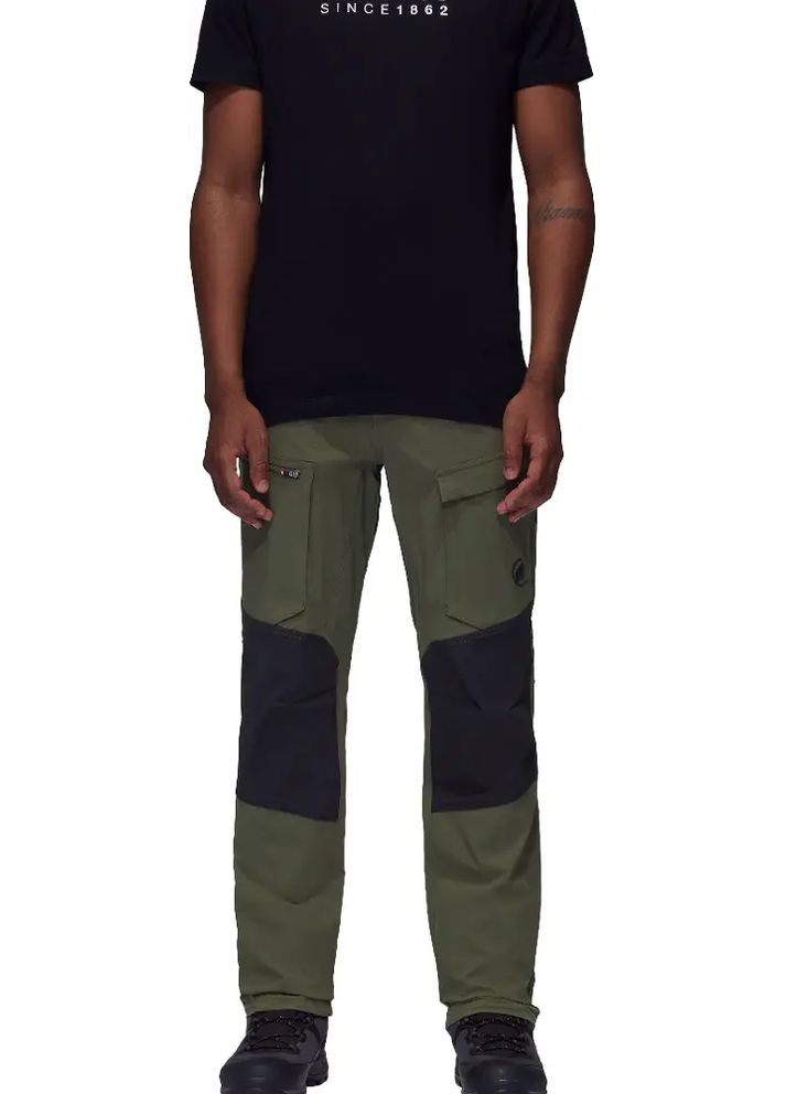 Штани Zinal Hybrid Pants M Dark Marsh-Black Mammut (334673349)