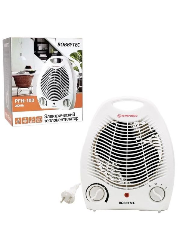 Обігрівач тепловентилятор електричний PFH-103 (1756375528) BobbyTec (325477959)