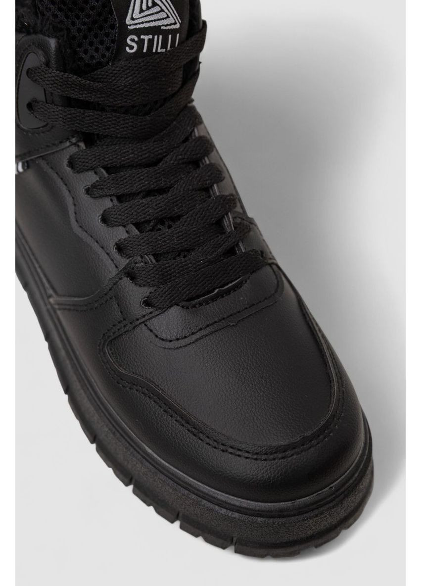 Кросівки жіночі зимові на хутрі Ager 248RMB09 чорні демісезони (366690248)