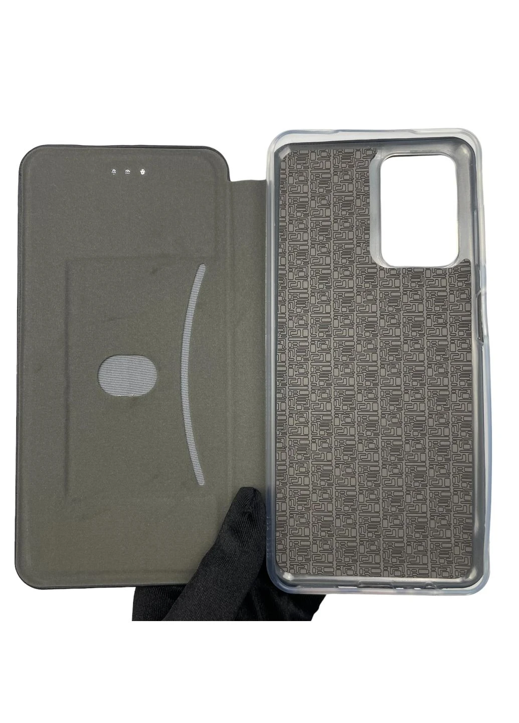 Чохол-книжка для Blade A72 з підставкою на зте блейд а72 чорна gd1 ZTE (366231476)