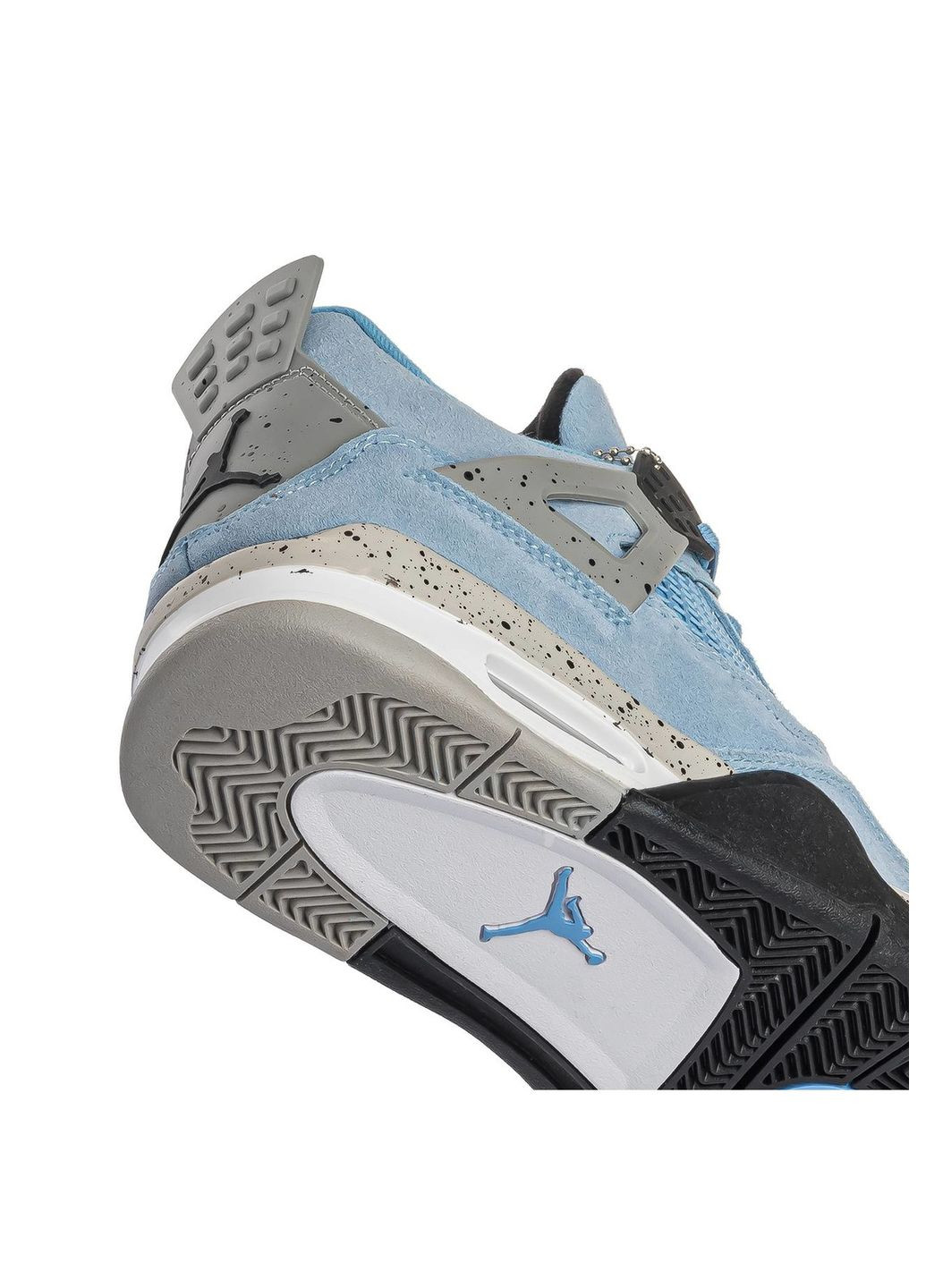 Блакитні Осінні кросівки чоловічі university blue, вьетнам Nike Air Jordan 4 Retro