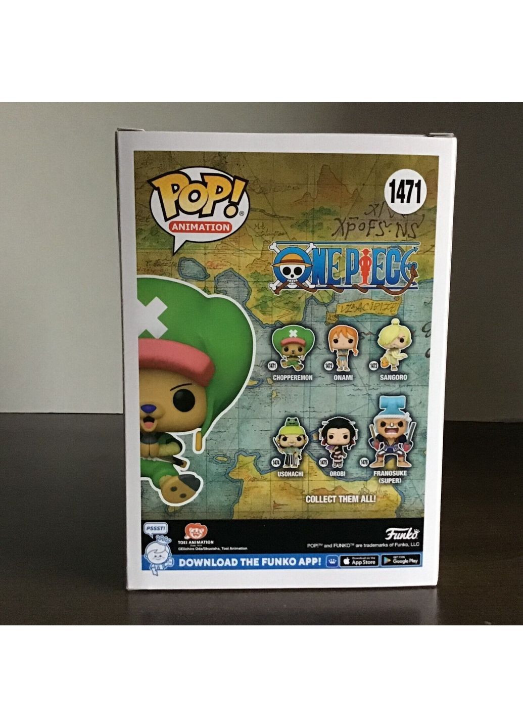 Фигурка Ван пис Чопперемон Chopperemon Фанко Поп One Piece Pop игровая виниловая фигурка №1471 Funko (365818864)