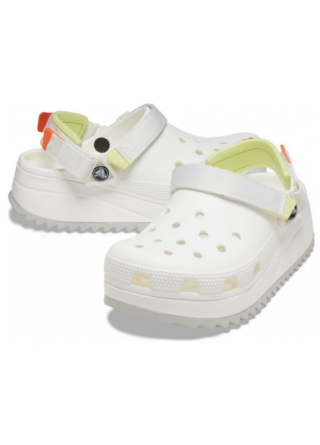 Сабо крокс Clog White-Citrus Crocs Classic Hiker (324407474)