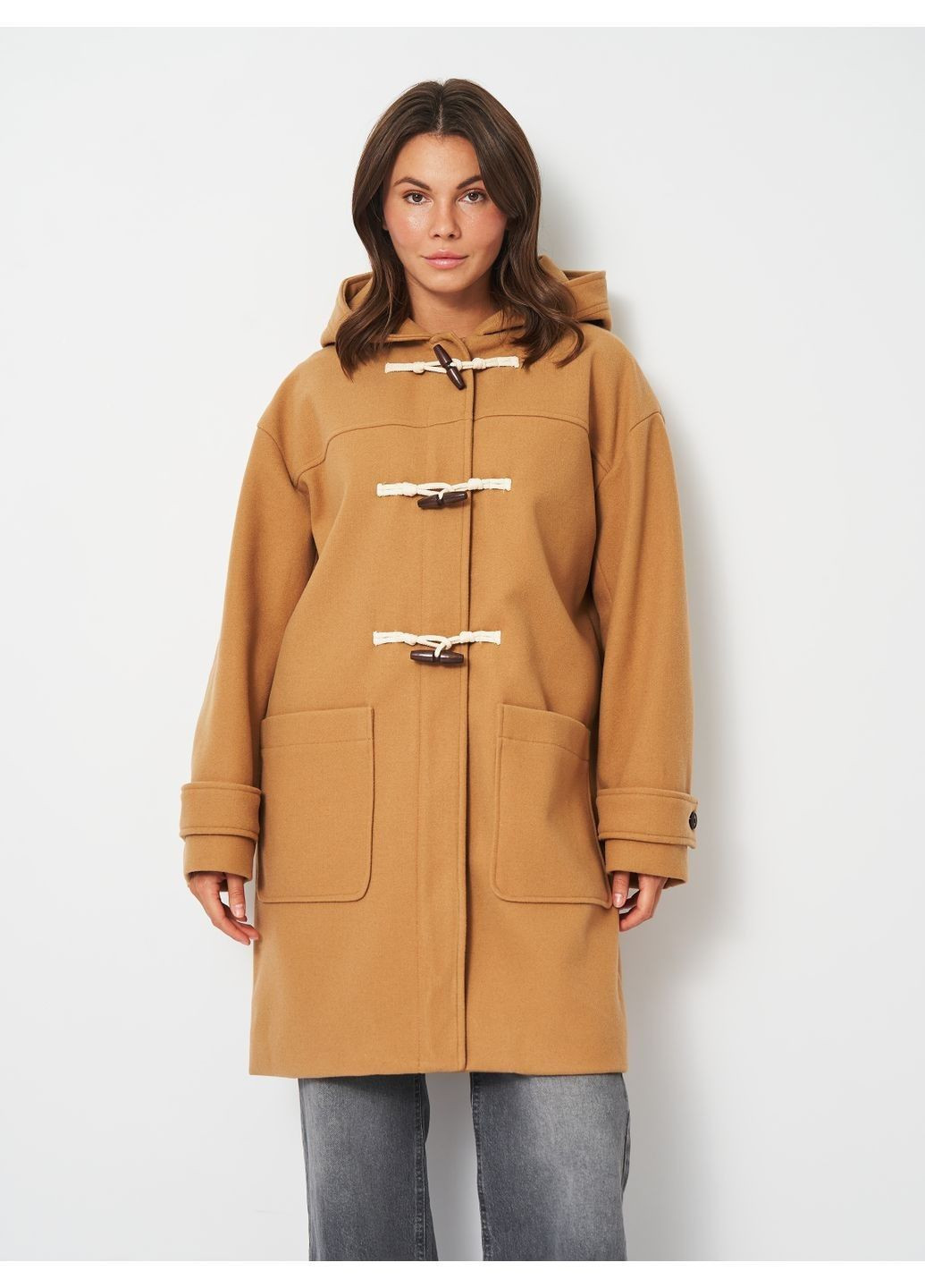 Бежеве демісезонне Пальто Primark