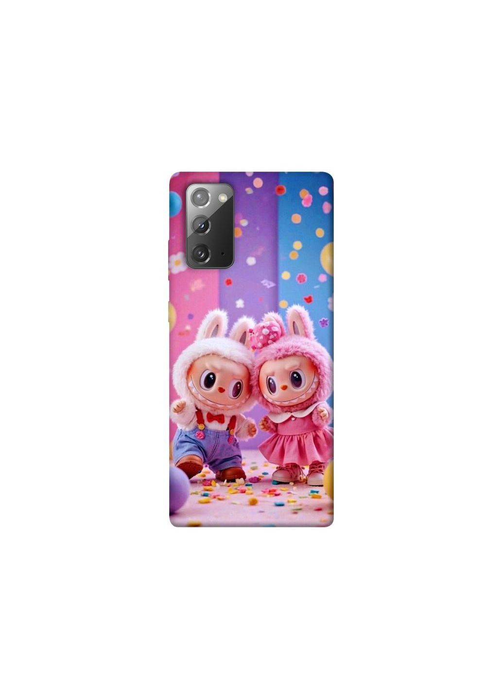 Чехол на Samsung Galaxy Note 20 Labubu twins ver.3 Frontalka (361987544)