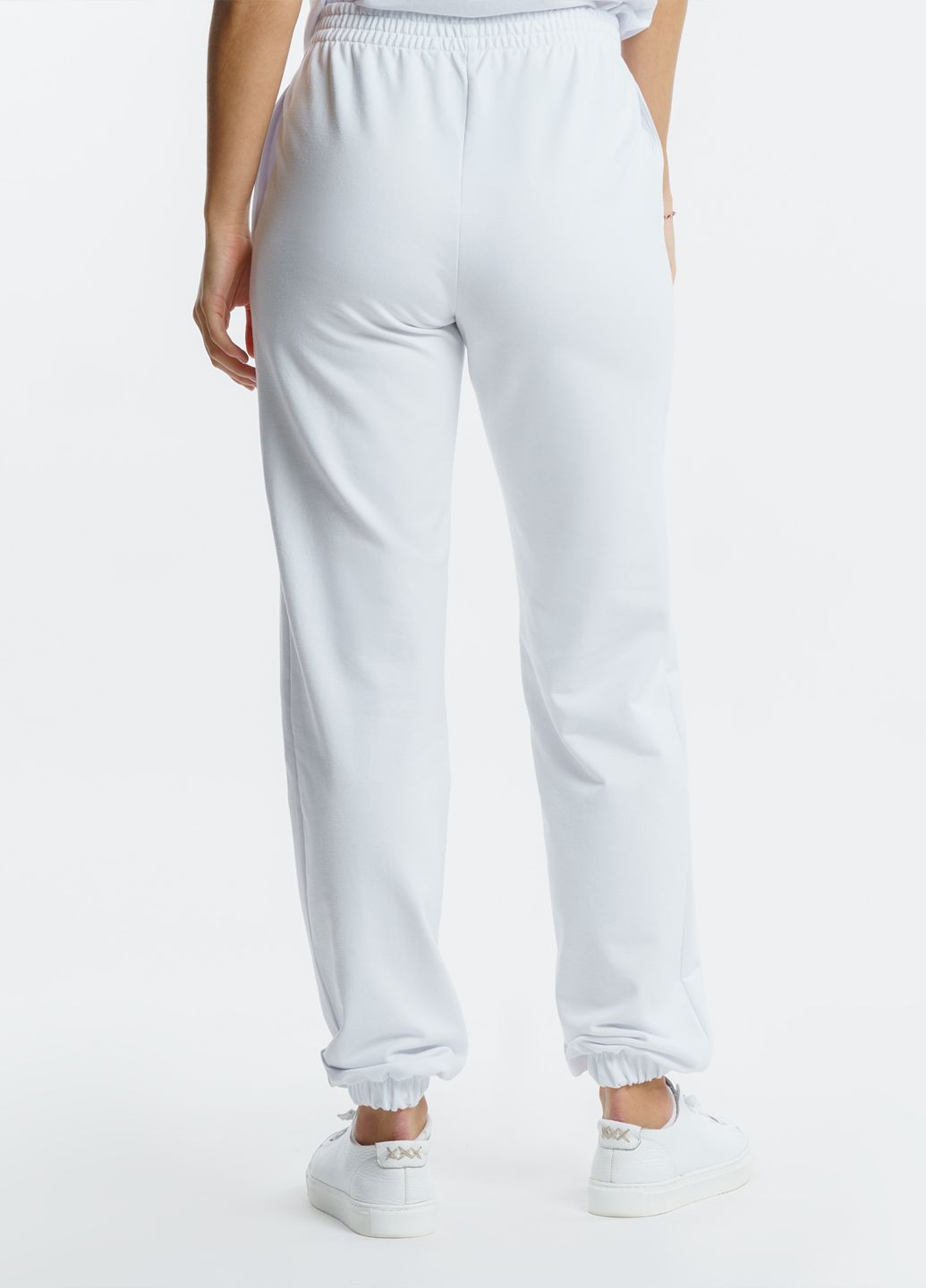 Спортивні штани жіночі Freedom білі Arber sportpants w6 (282841898)