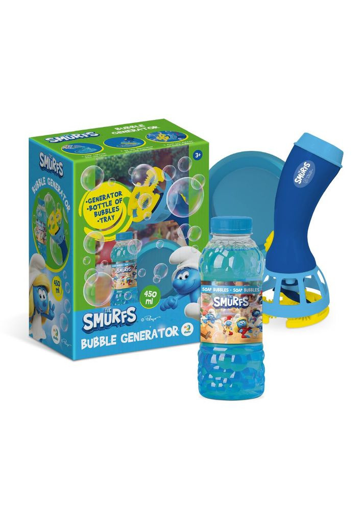 Генератор мильних бульбашок "Смурфы / The Smurfs" MIC (337511420)