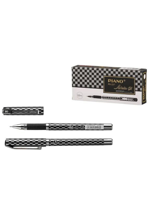 Ручка гелевая "/РG-227/"Artistic Col" 0,5мм, черная (12/144) Piano (367754624)