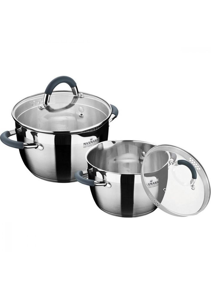 Набір каструль MK-VS5504B 4 предмети Maxmark (349224324)