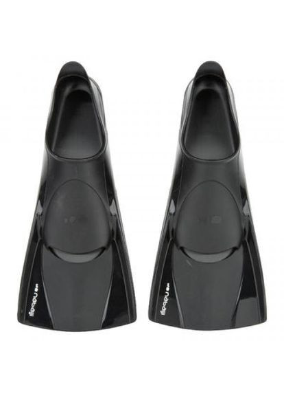 Короткие Ласты для Бассейна, Плавания ( размер) с Закрытой Пяткой Черные Nabaiji (348116822)