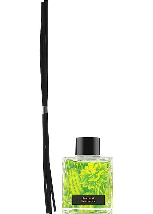 Аромадиффузор "Кактус & лемонграсс" Home Niche Fragrance Diffuser 100ml (865319-34637) ESSE (368643940)