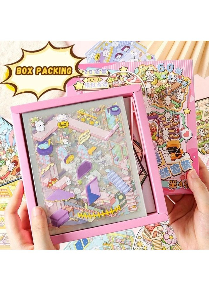 Набор наклеек Миниатюрный пейзаж, наклейки создай свою комнату, Румбокс No Brand (361205177)