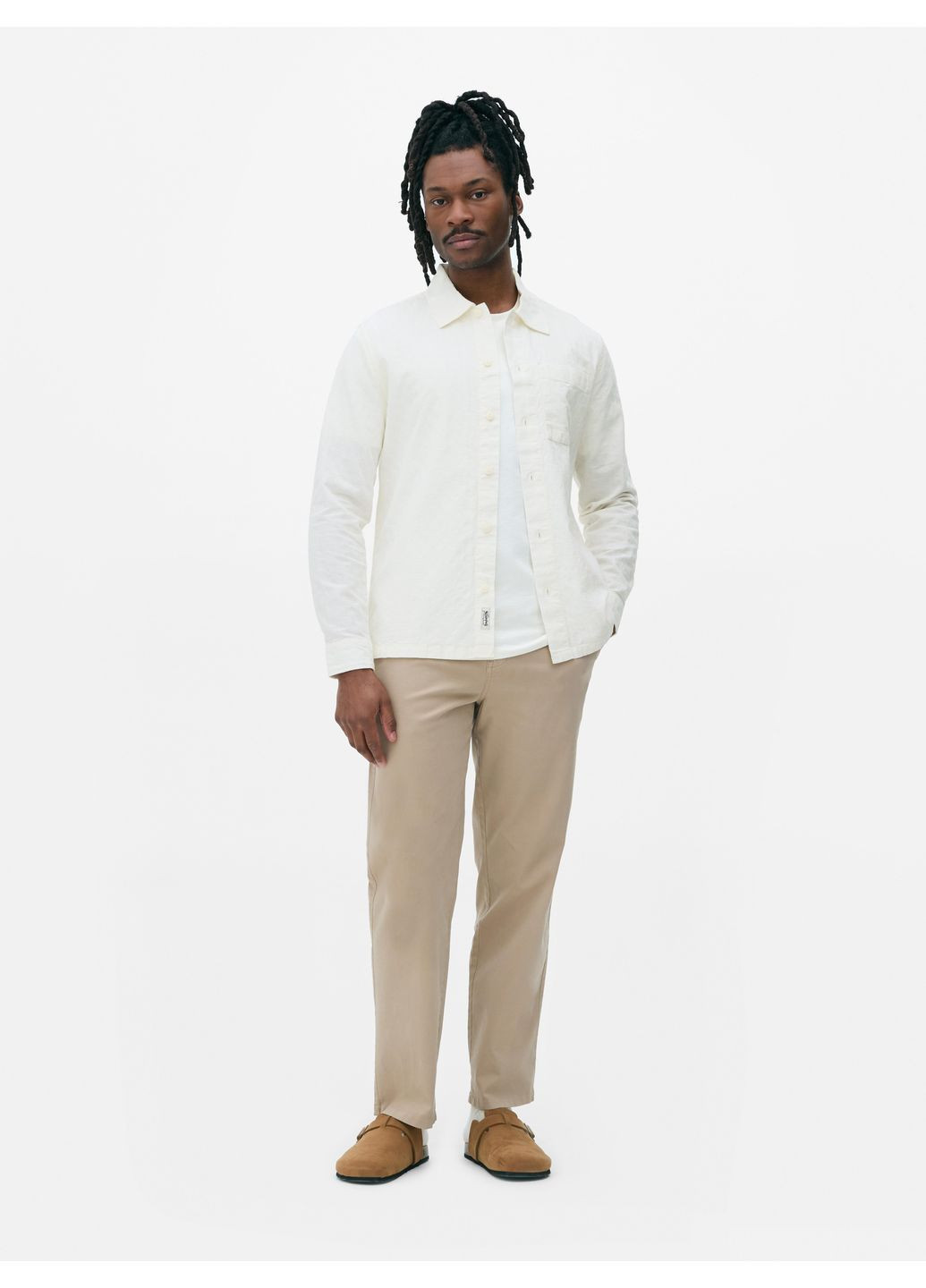 Сорочка демісезон,молочний, Primark (372127477)