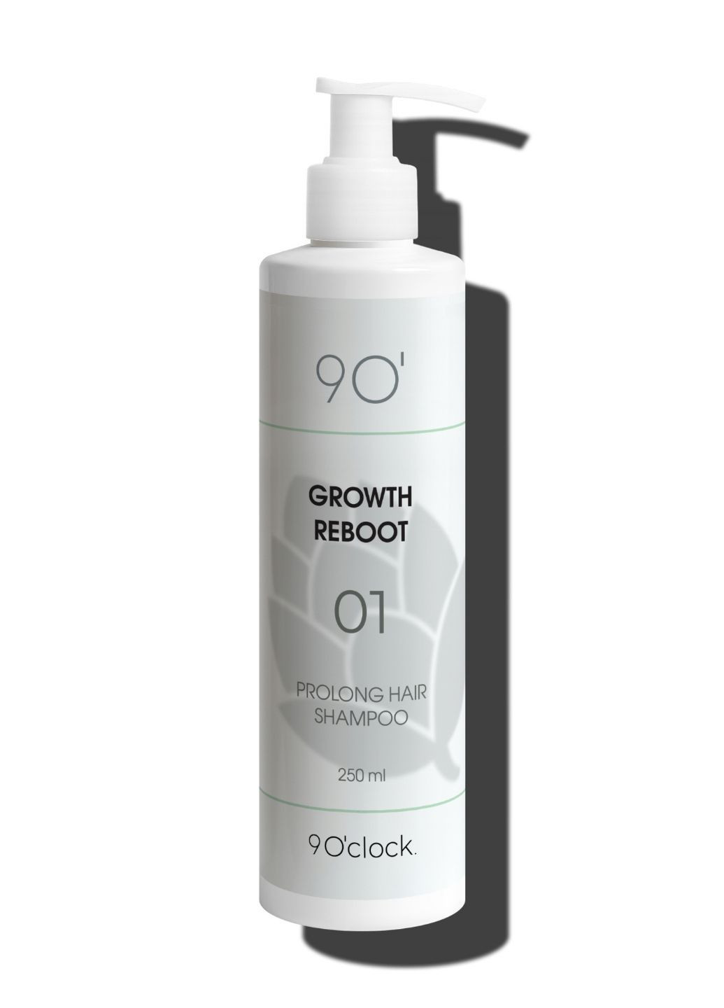 Шампунь для роста и восстановления волос . GROWTH REBOOT Shampoo, 250 мл. 9 O'clock (365062177)
