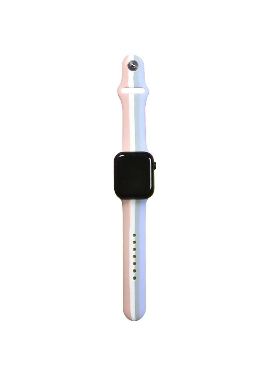 Силиконовый ремешок Rainbow для Apple watch 42mm / 44mm Epik (291881312)