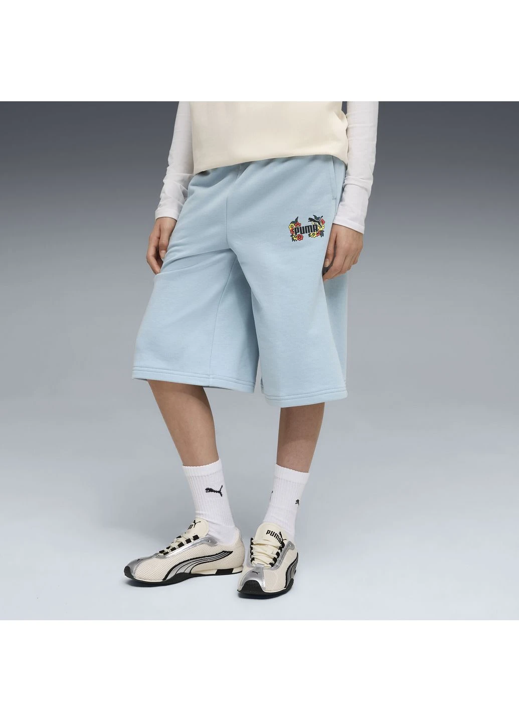 Шорты Mid90S Relaxed Long Blue 691732-47 Puma (399412755)