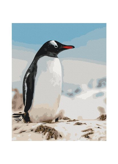 Картина по номерам Главный сосед украинских полярников Сергей Глотов 40 х 50 см (BS54260) Brushme (370257975)