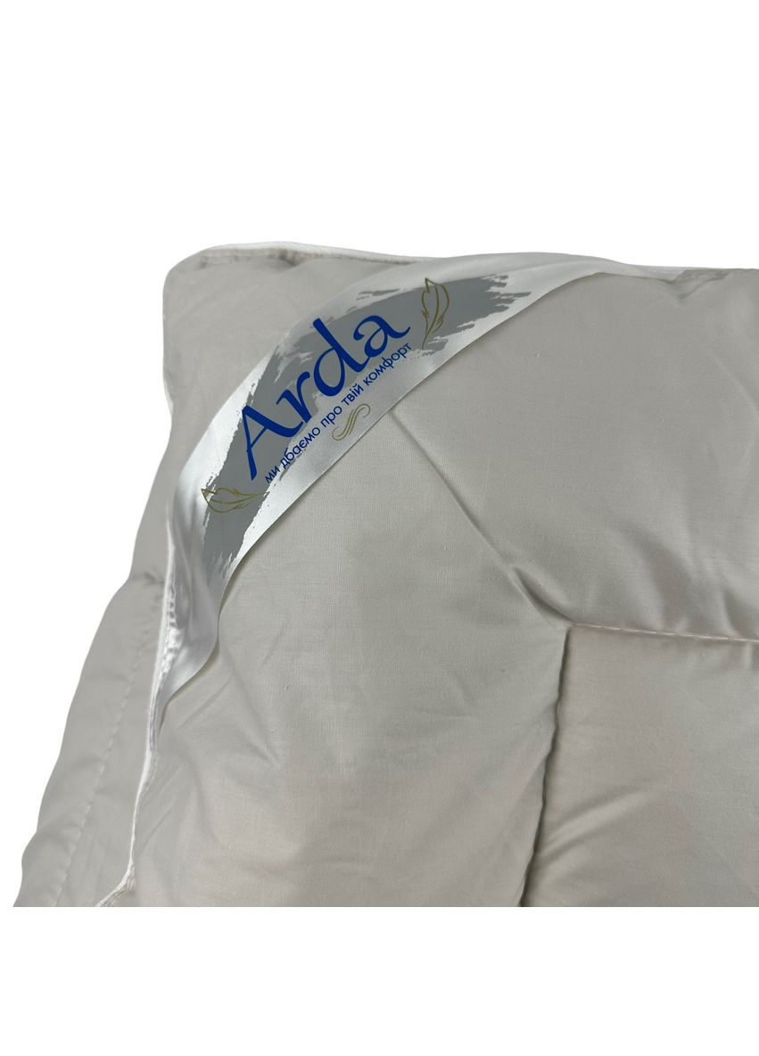 Одеяло евро закрытое Лебединый пух 20361 195х215 см серое Arda (364756476)