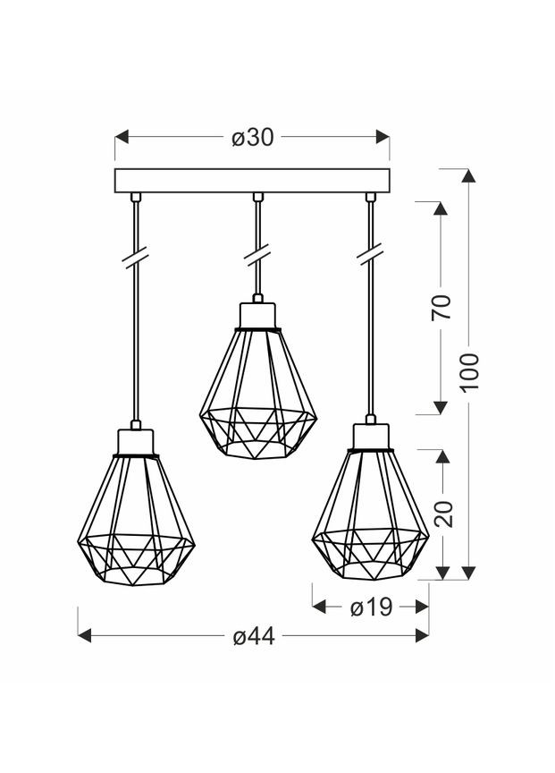 Люстра PRIMO (33-00323) Candellux (361313069)
