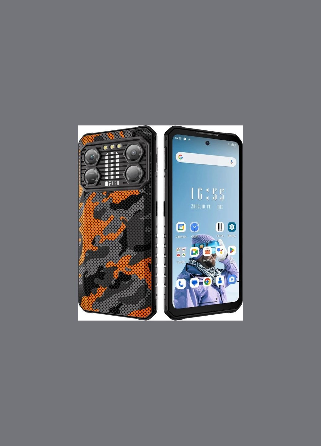 Смартфон F150 B2 Pro 12/256Gb Sun Light Global version Oukitel (330030549)