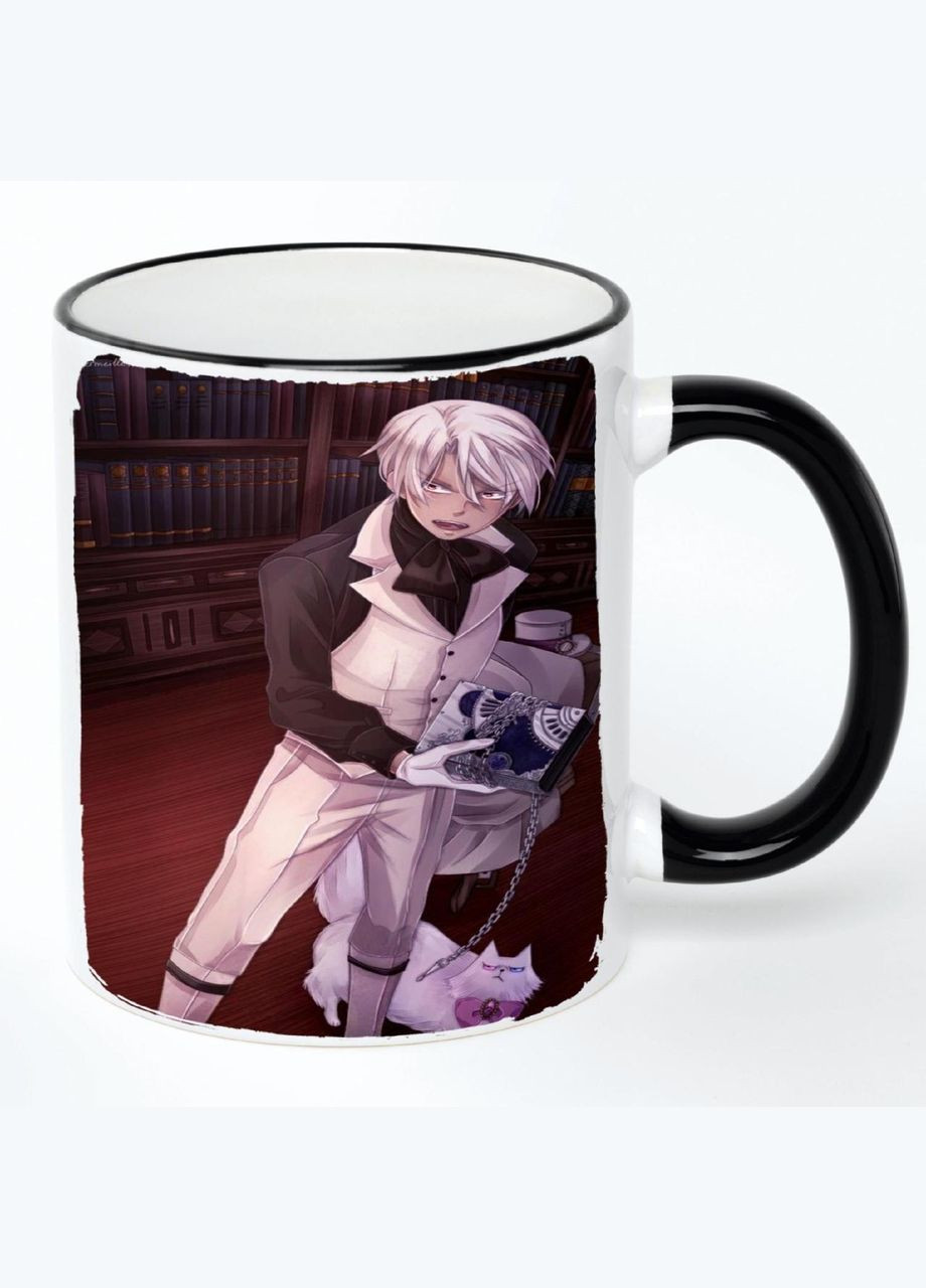 Чашка Мемуары Ванитаса Аниме #007 (кружка, кружка) Белая с черной ручкой 330 мл No Brand (322714985)