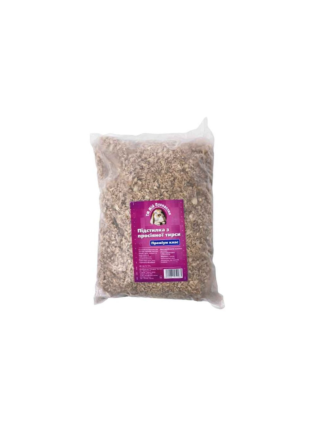 Подстилка 5л деревянная просеяная Мій Пухнастик (357216499)