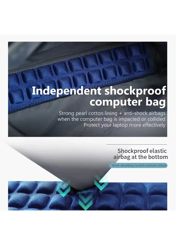 Рюкзак Tigernu 14" Нейлон + Полиэстер 32х16х37 см Белый No Brand T-B9513 (401165604)