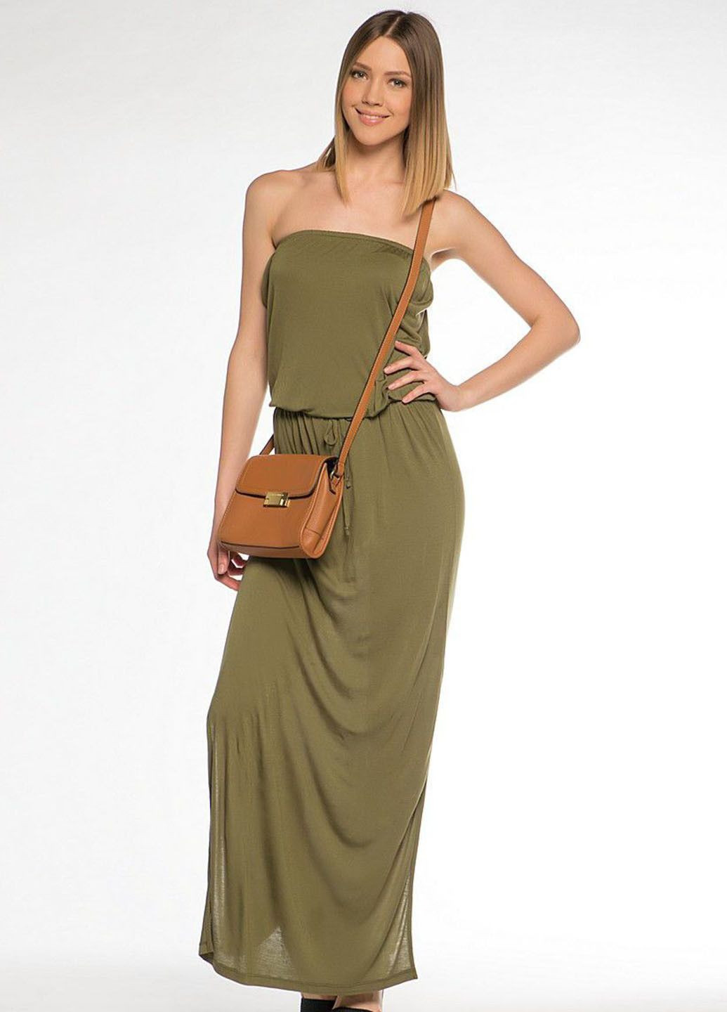 Оливкова (хакі) повсякденний сукня хакі Silvian Heach